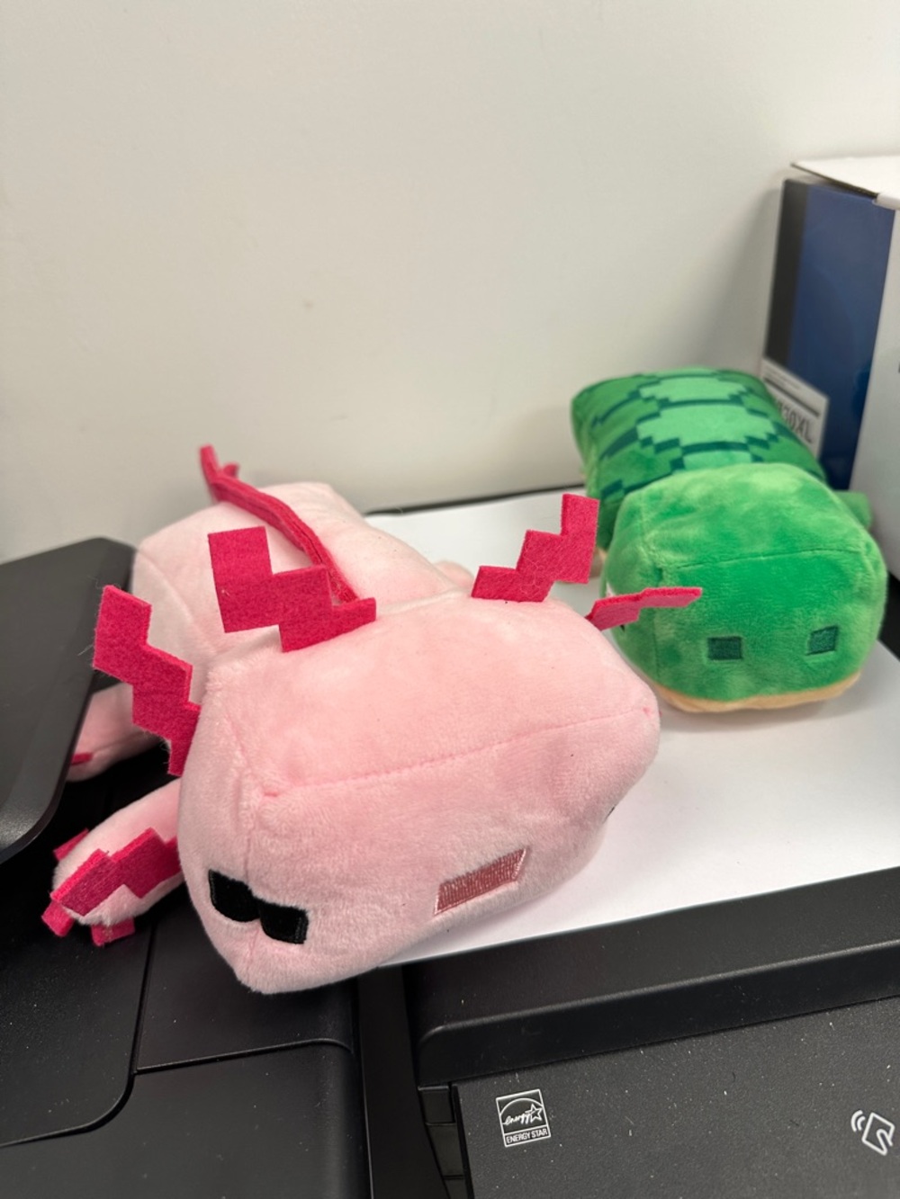 Minecraft plush toy bundle 2 pcs